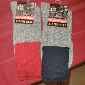 Mossy oak thermal socks 2 pair